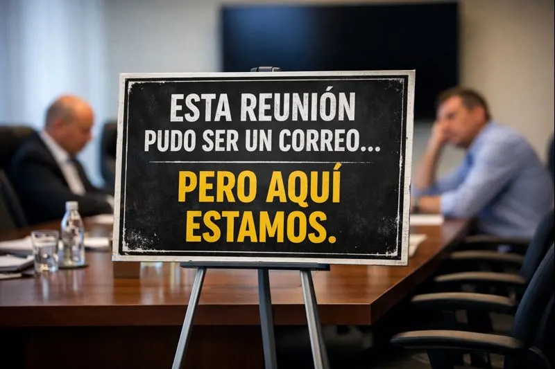 Reuniones: el nuevo placebo corporativo